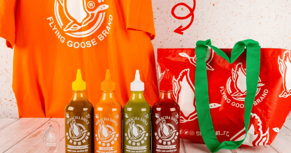 Flying Goose Sriracha Instagram Giveaway