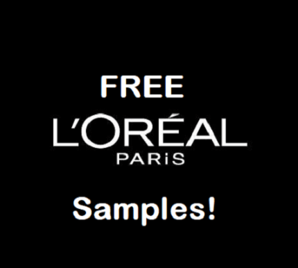 Free L’oréal Paris Skincare Product Samples