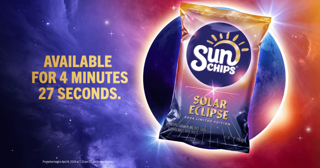 Free Sunchips Solar Eclipse Swag Kit On April 8Th (First 100 People)