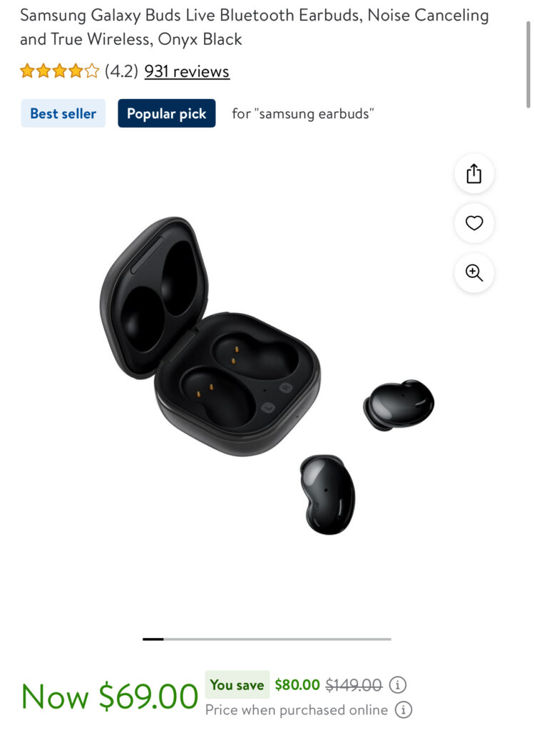 &Lt;S&Gt;Samsung Galaxy Buds Only $69 (Reg $149)&Nbsp;&Lt;/S&Gt; Expired