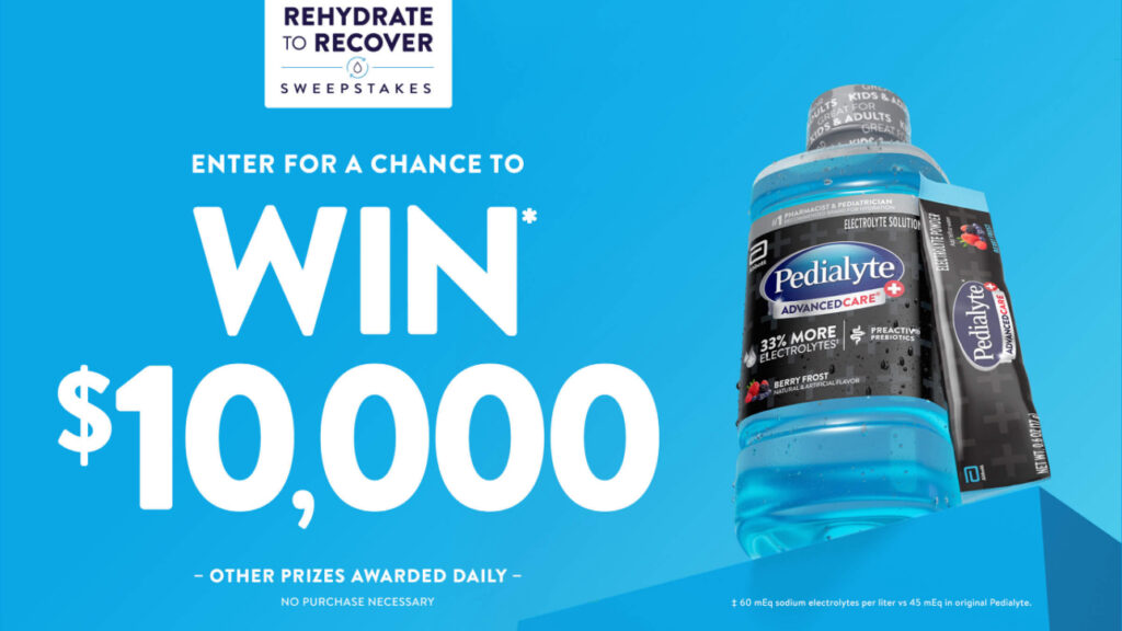 Pedialyte Rehydrate To Recover Instant Win &Amp; Sweepstakes