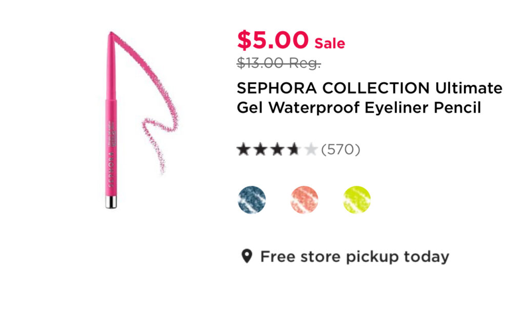 &Lt;S&Gt;60% Off Sephora Collection Cosmetics&Nbsp;&Lt;/S&Gt; Expired