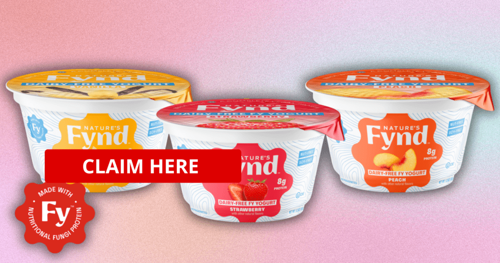 Free Nature'S Fynd Dairy-Free Yogurt After Rebate!