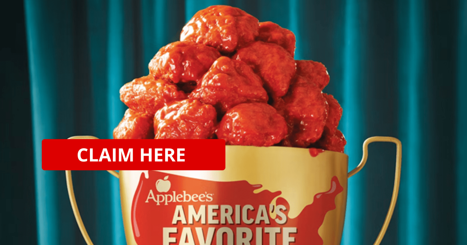 Applebee’s 0.50¢ Boneless Wings Are Back!