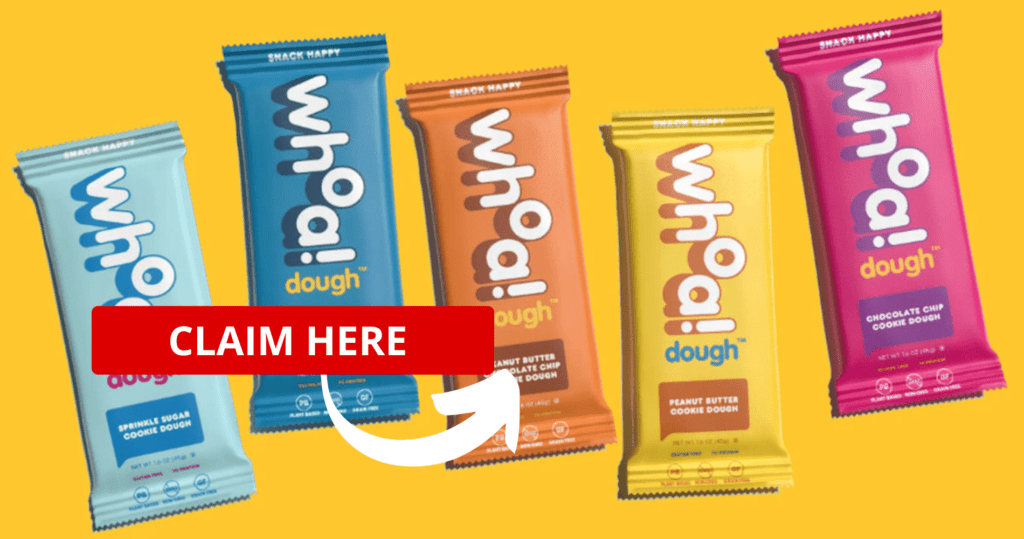 Free Whoa Dough Cookie Dough Snack Bar&Nbsp;After Rebate!