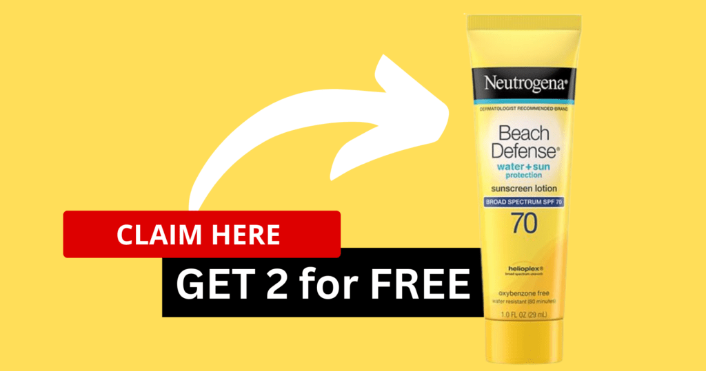 &Lt;S&Gt;2 Free Neutrogena Sunscreens! (Run!)&Lt;/S&Gt; Expired