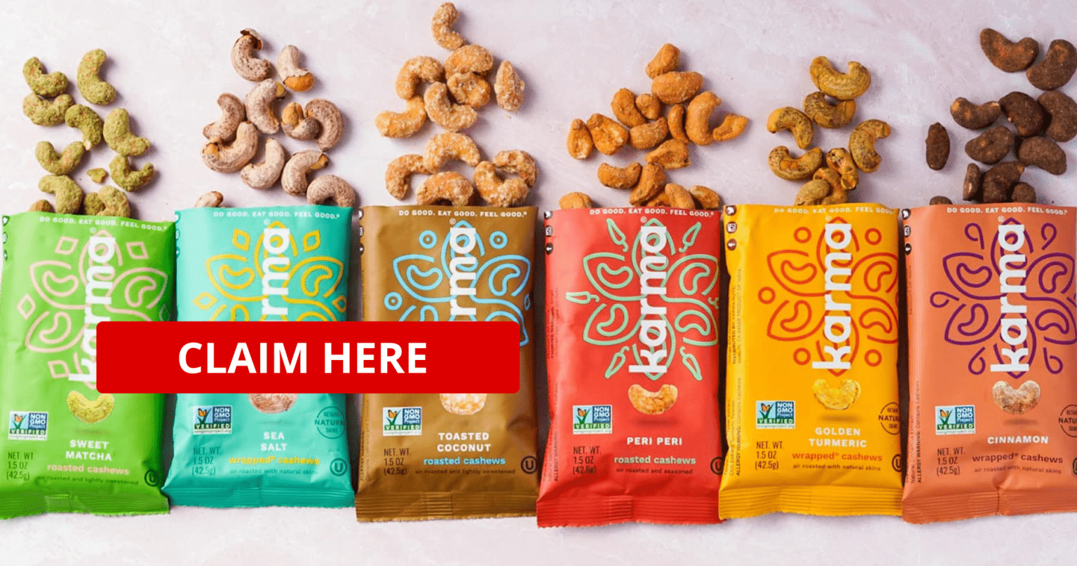 Free Bag Of Karma Nuts After Rebate!