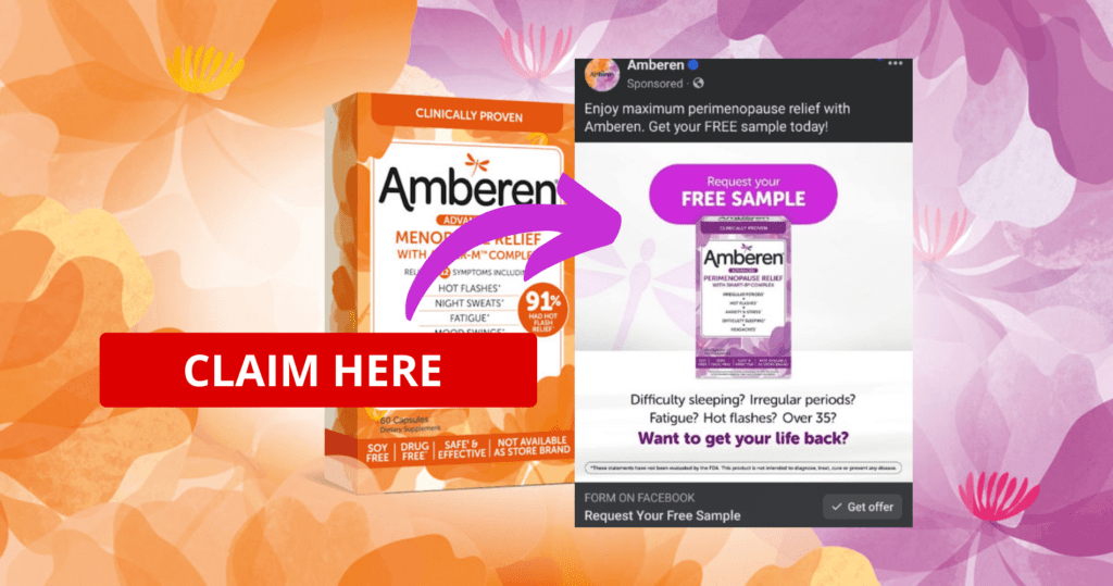 Free Amberen Supplement Sample Pack!