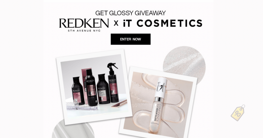 Redken X It Cosmetics Get Glossy Sweepstakes