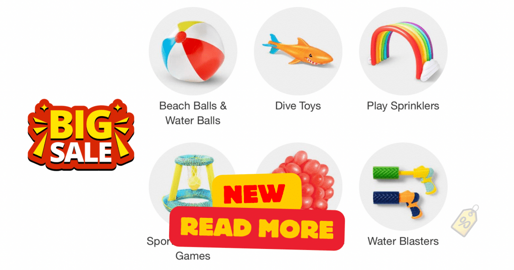 &Lt;S&Gt;Target Circle Week:&Nbsp;Water Toys From $0.80 At Target&Lt;/S&Gt; Expired