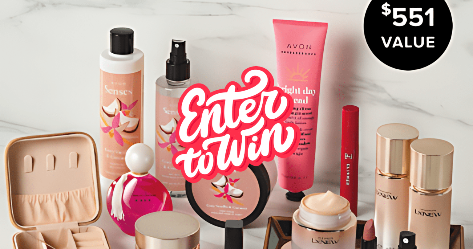 Avon ‘Blushing Hearts’ Prize Pack Sweepstakes