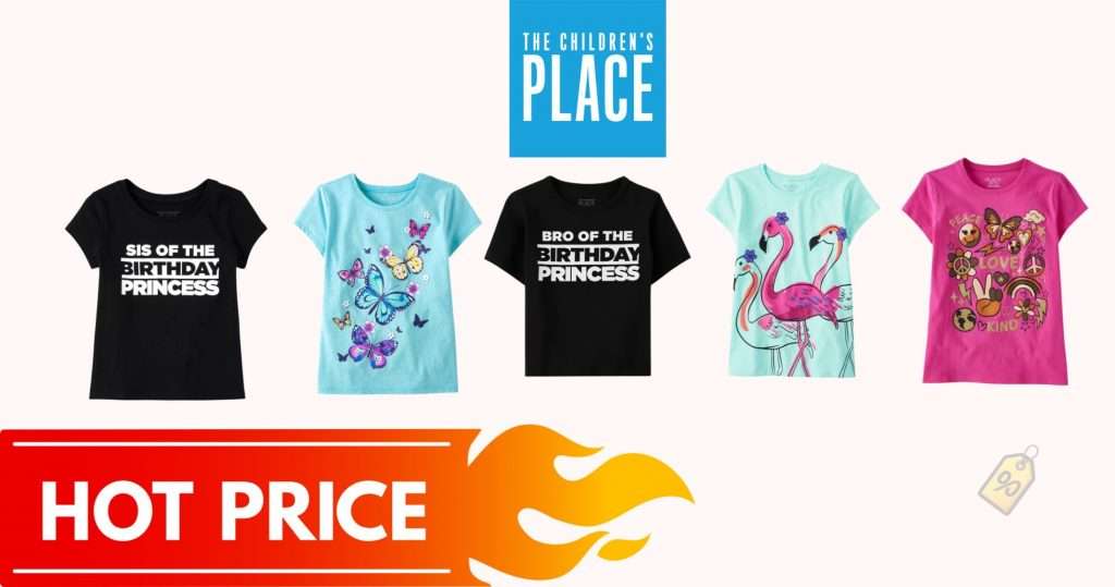 &Lt;S&Gt;Run! Children'S Place Graphic Tees $3.99&Lt;/S&Gt; Expired