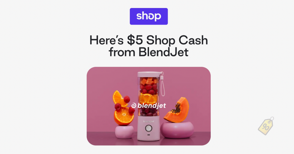 Free $5 Shopify Shop Cash Credit—New!