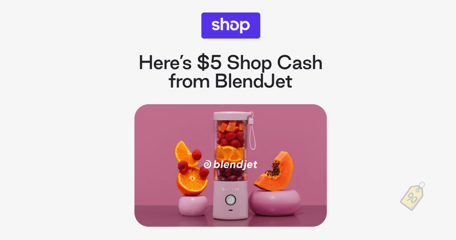 Free $5 Shopify Shop Cash Credit—New!