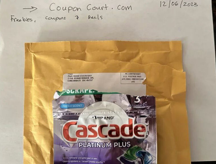 Free Sample Of The New Cascade Platinum Plus