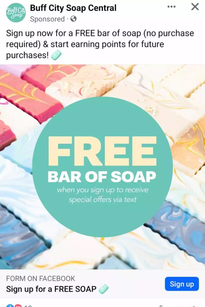 Free Buff City Soap Central Sample