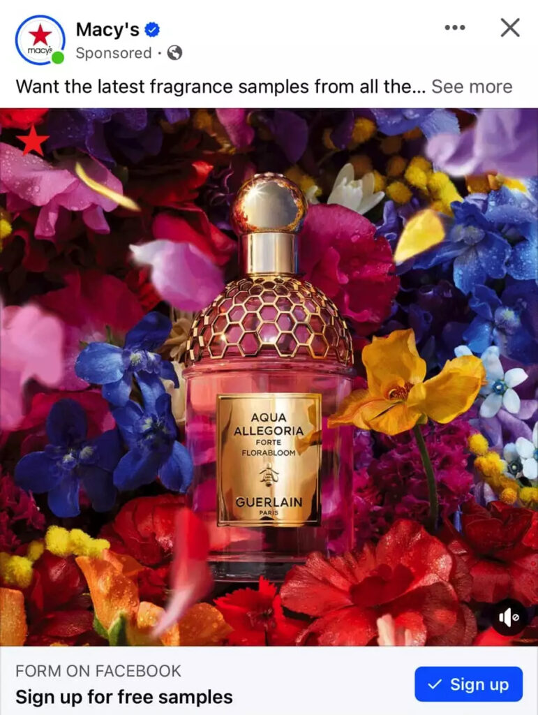 Free Aqua Allegoria Forte Florabloom Sample