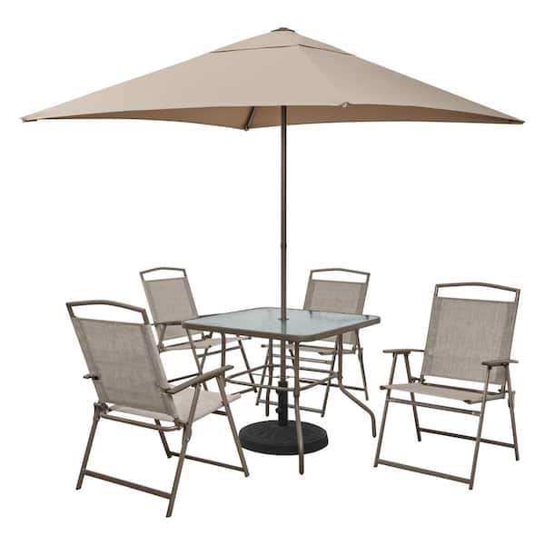 &Lt;S&Gt;Home Depot 6-Piece Patio Dining Set Only $99 (Includes Umbrella!)&Lt;/S&Gt; Expired