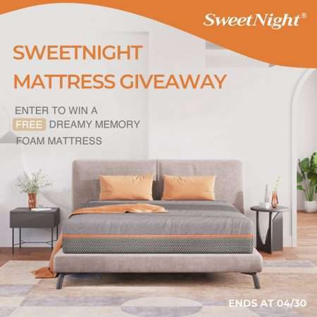 Win A Sweetnight Memory Foam Mattress