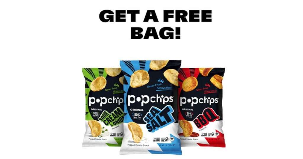 Free Bag Of Popchips&Nbsp;After Rebate!