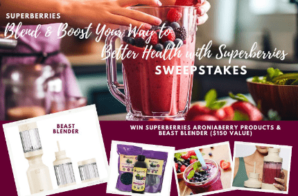 Superberries “Beast Blender” Sweepstakes