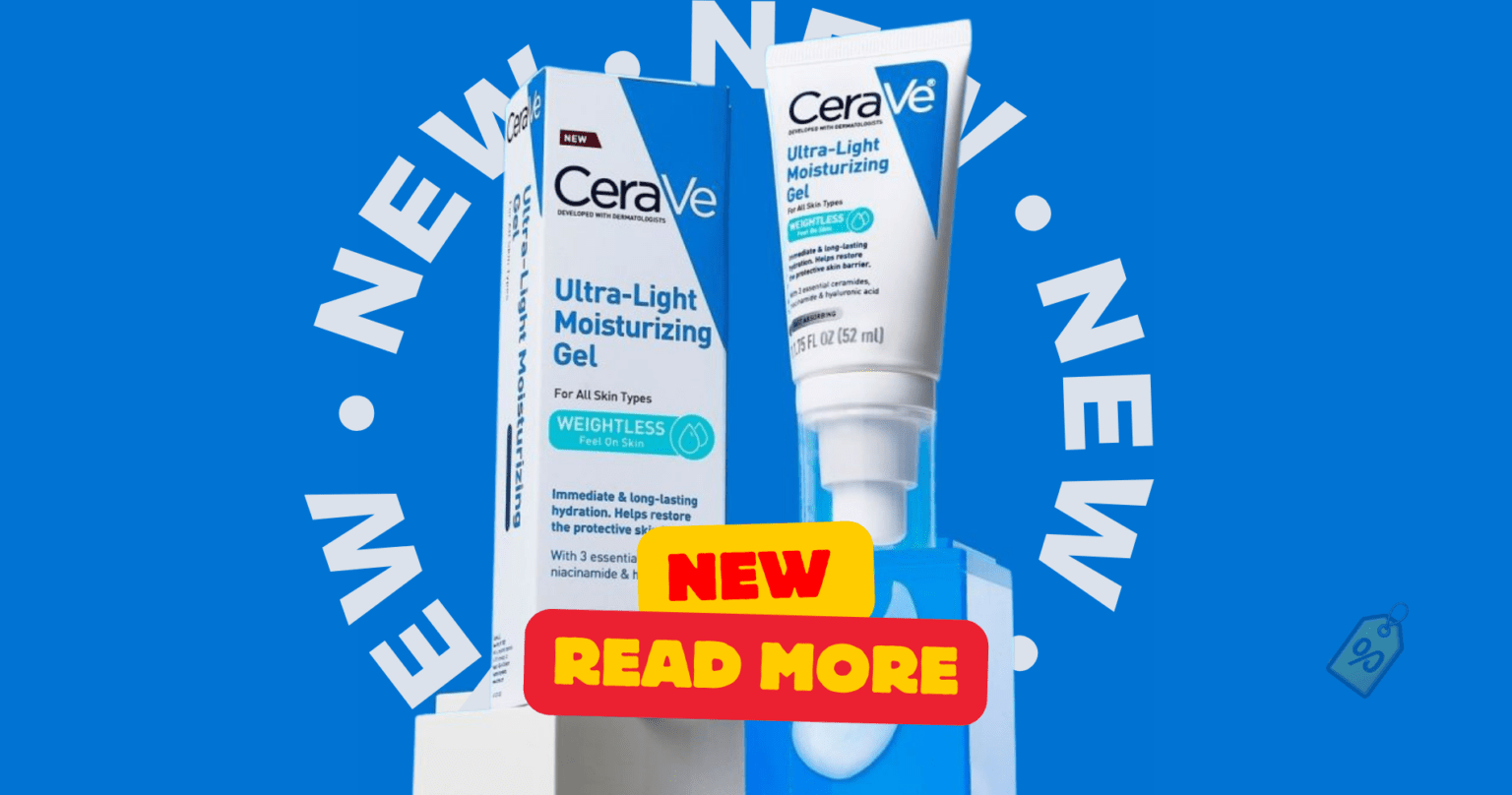 Free Cerave Ultra-Light Moisturizing Gel Sample—Includes Free Shipping