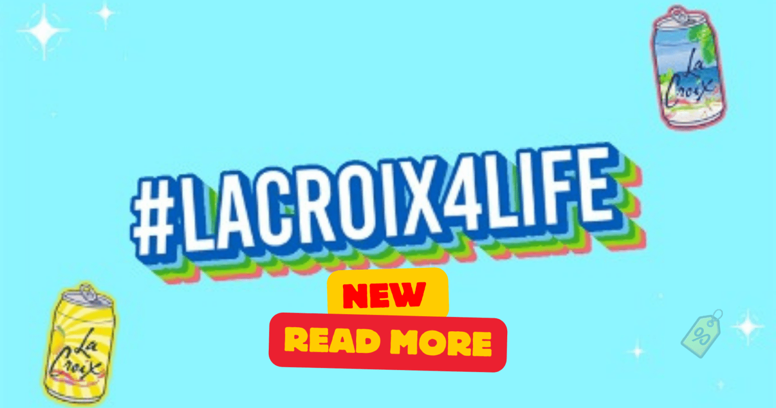 Free #Lacroix4Life Stickers + Free Shipping