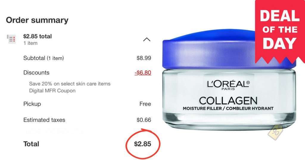 &Lt;S&Gt;L'Oreal Paris Collagen Moisturizer—Only $2 (Run!!)&Lt;/S&Gt; Expired