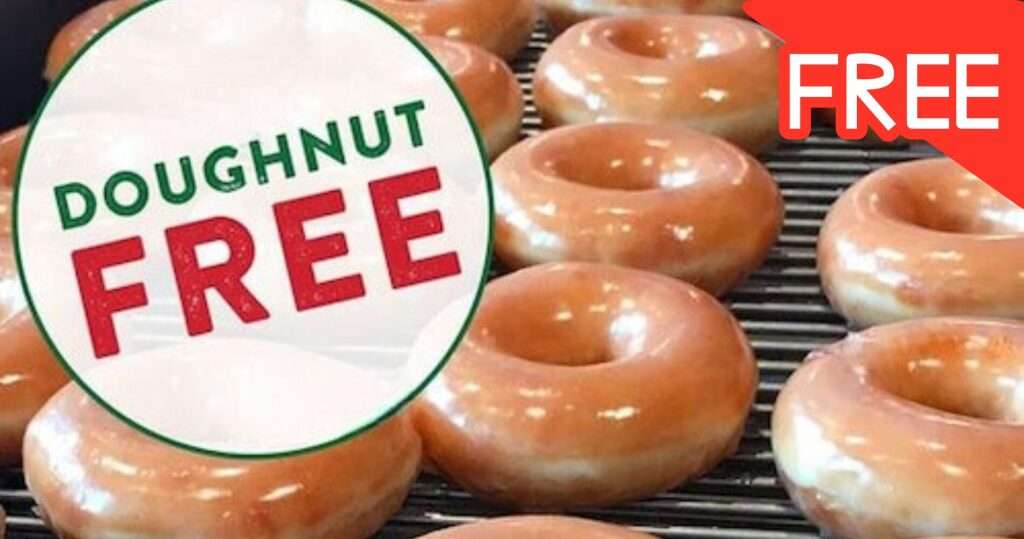 Free Doughnut At Krispy Kreme Today