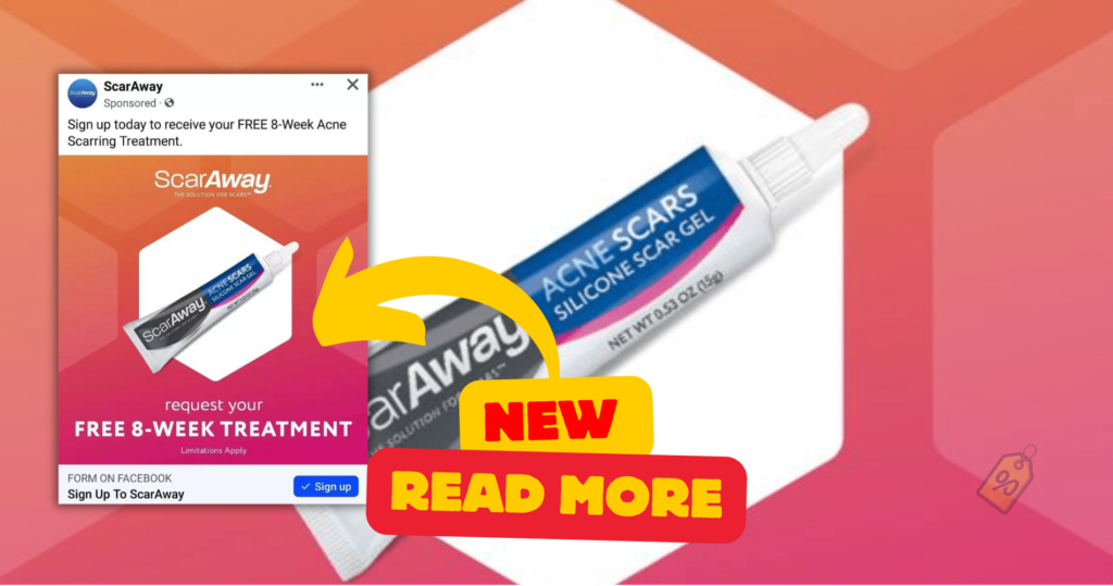 Free Scaraway 8-Week Acne Scarring Treatment Samples