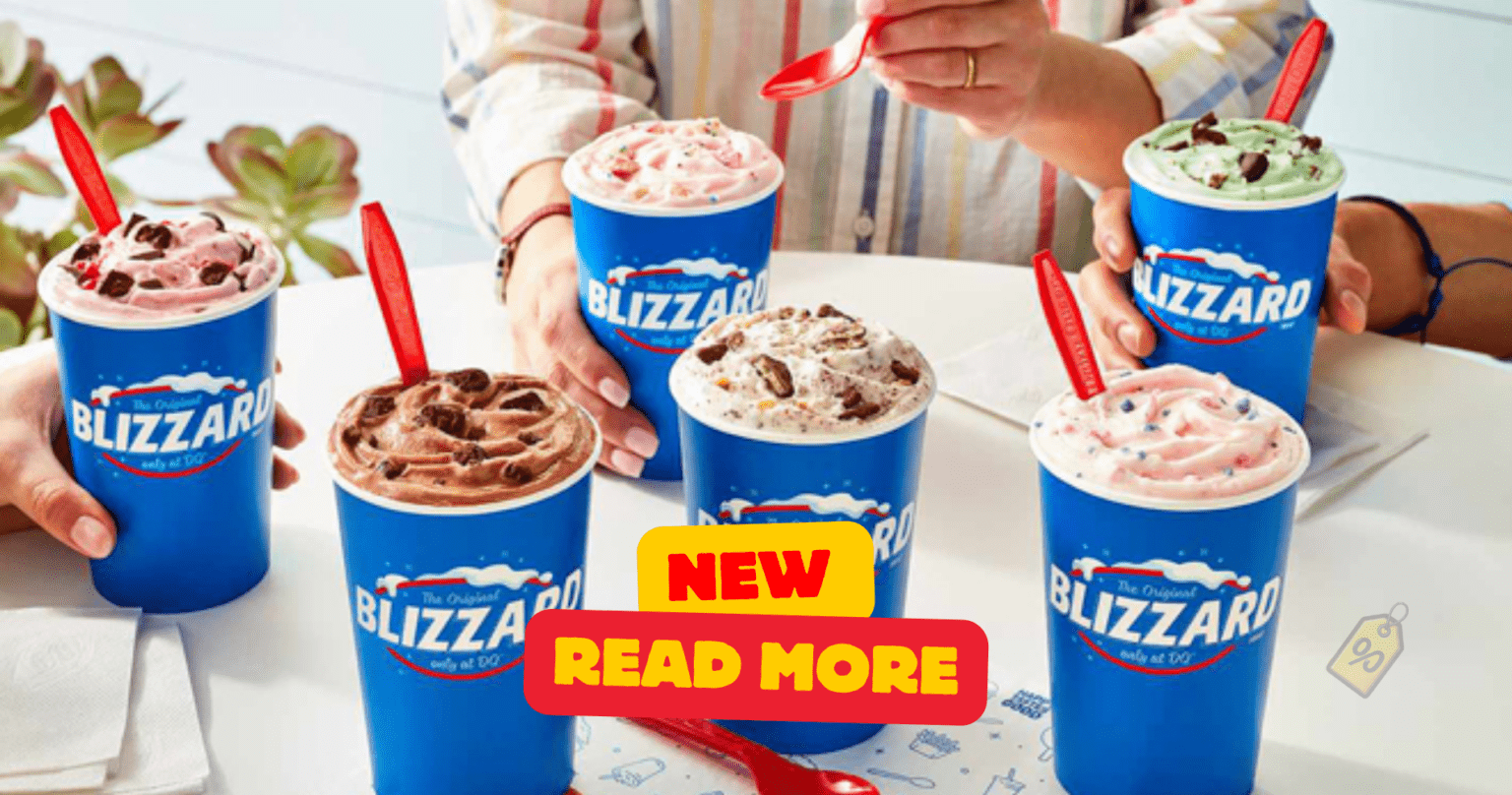 Buy One Get One Free Dairy Queen Blizzard—Ends.4.14