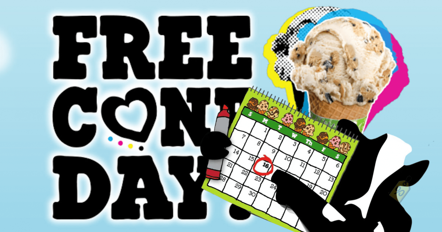 Ben &Amp; Jerry'S Free Cone Day On April 16Th!