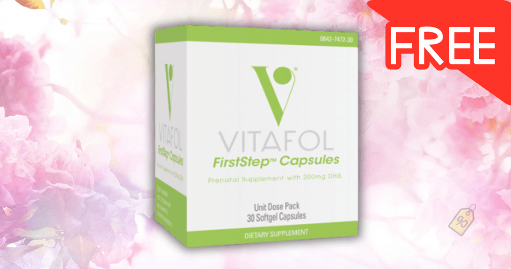 Free Sample Pack Of Vitafol Ultra-Firststep Capsules Prenatal Vitamins!