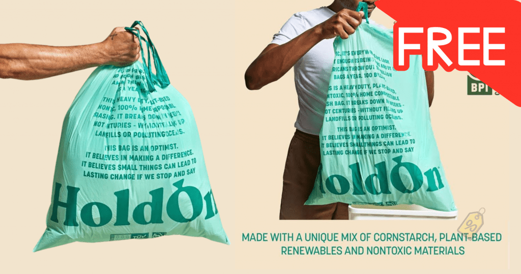 Free Holdon Trash Bags After Rebate (Reg. 15.99)