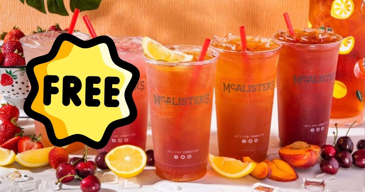 Free Tea At Mcalister’s Deli From 5/6 – 5/12 For Nurses &Amp; Teachers