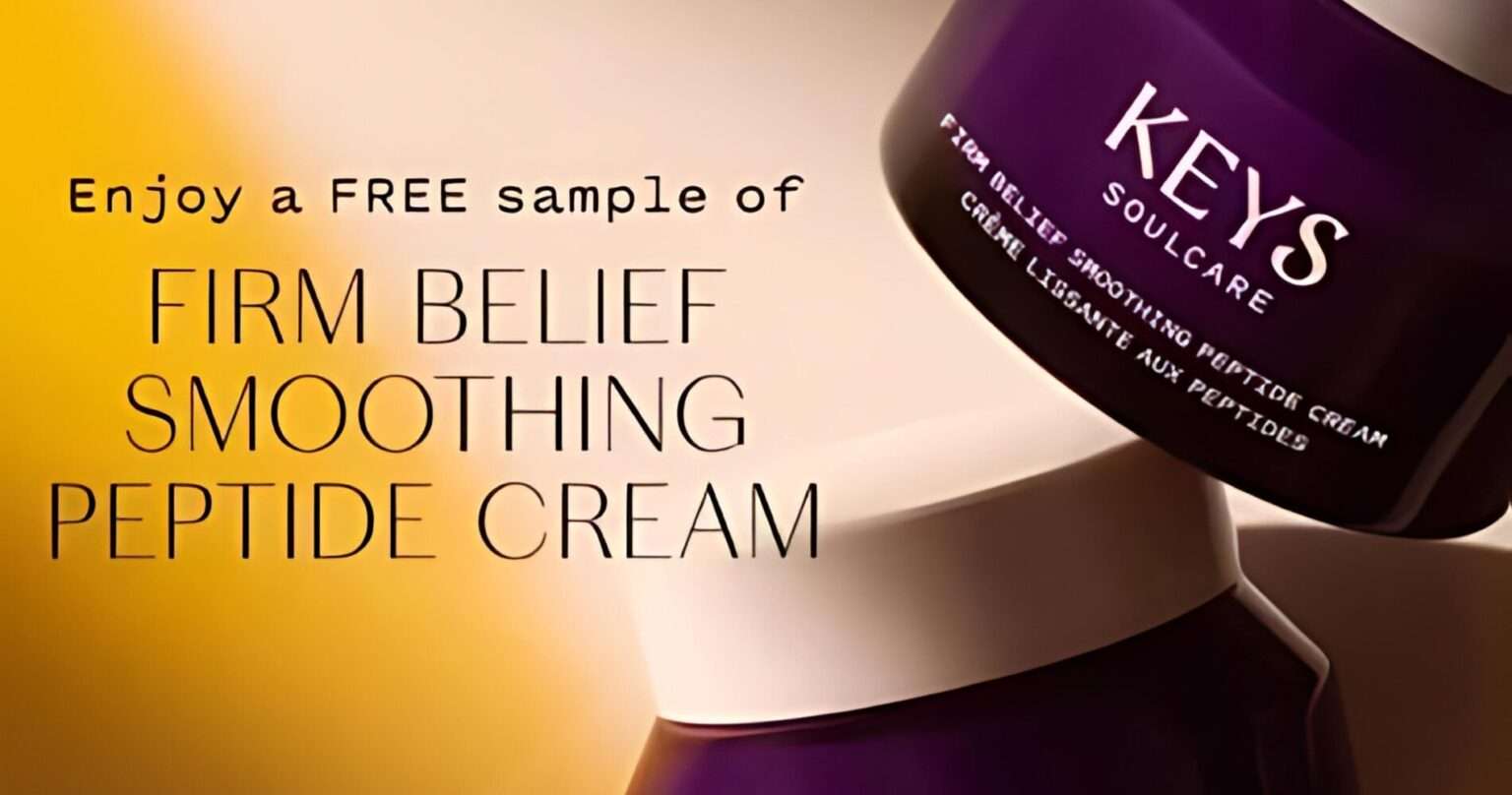 Free Keys Soulcare Peptide Cream Sample