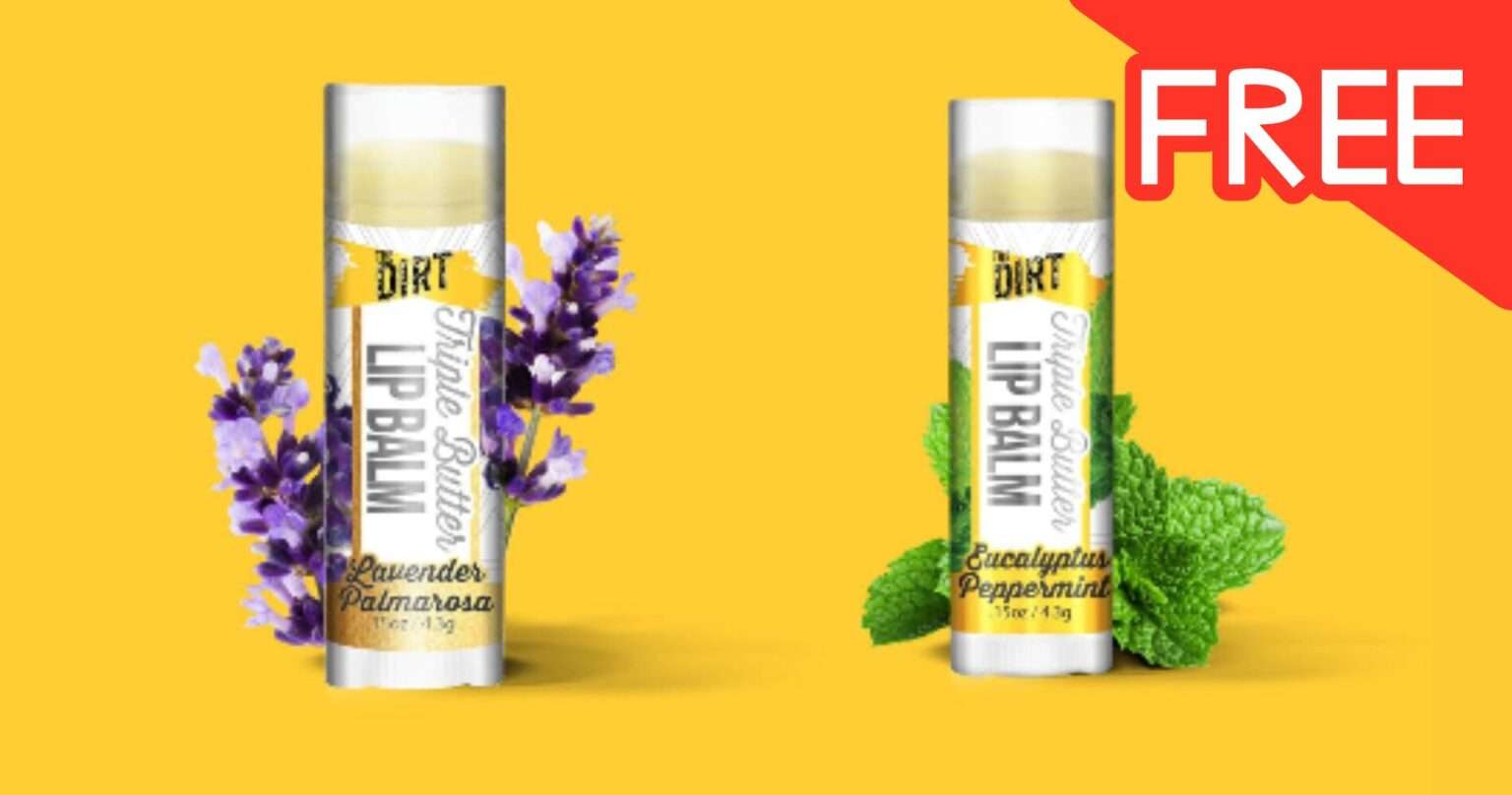 Free Triple Butter Lip Balm + Free Shipping—Run!! (Its Back)