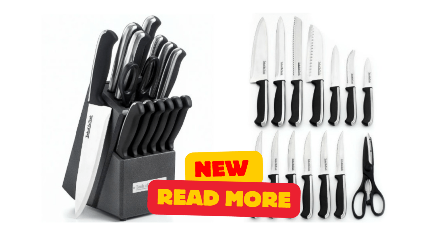 &Lt;S&Gt;Tools Of The Trade 15-Piece Cutlery Set Only $18.74 (Reg $75)&Lt;/S&Gt; Expired