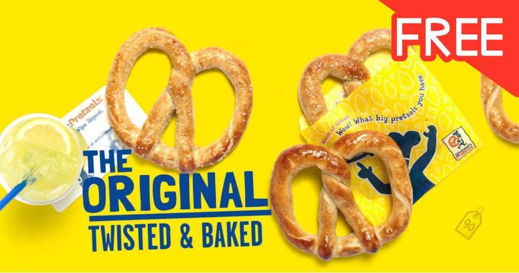 Free Pretzel At Wetzel'S Pretzels + More Freebies For National Pretzel Day!