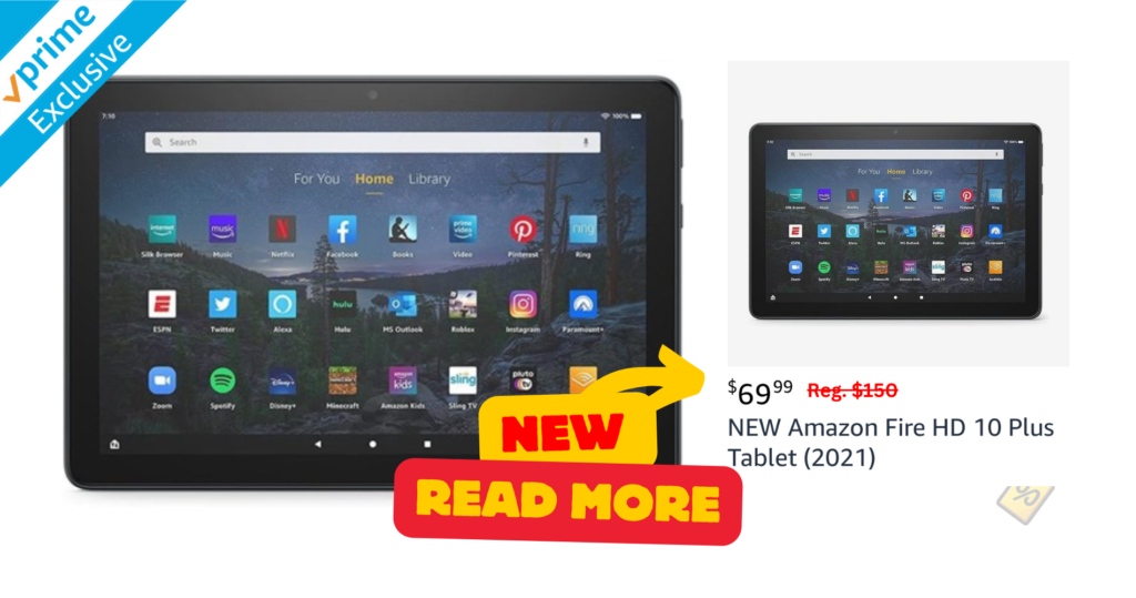 &Lt;S&Gt;New Amazon Fire Hd 10In Tablet Only $69 ($80 Off) W/ Shipping!&Lt;/S&Gt; Expired