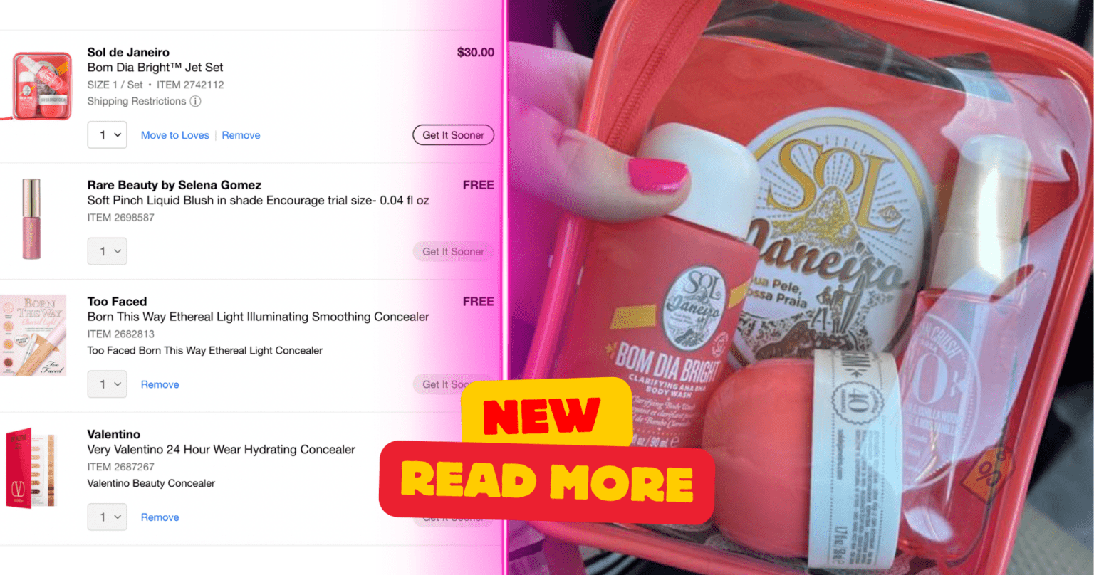 Sol De Janeiro Jet Set + Freebies At Sephora (Run!)