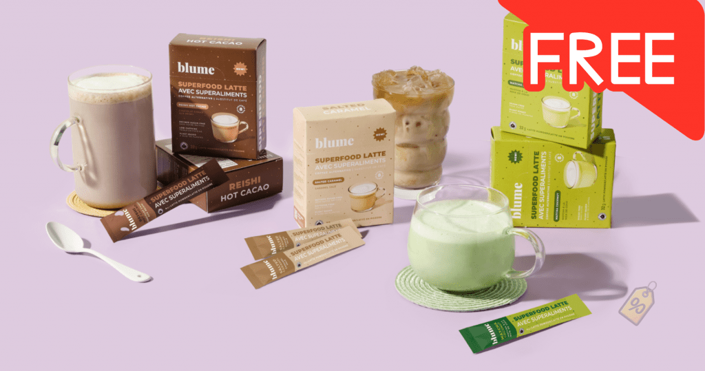 Free 8Ct Box Of Blume Superfood Lattes After Rebate!