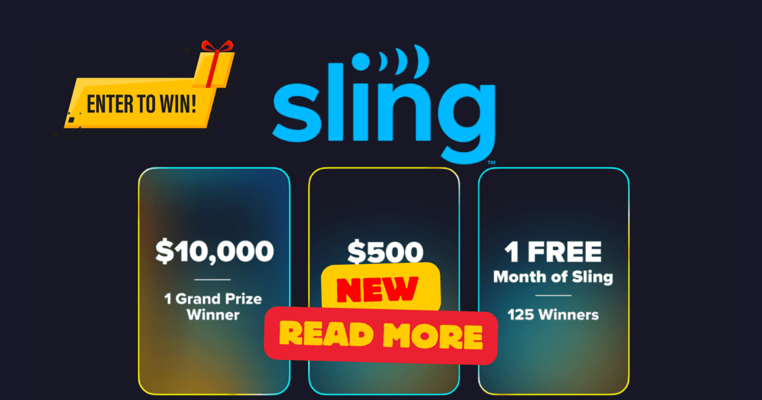 Sling Rewards Sweepstakes