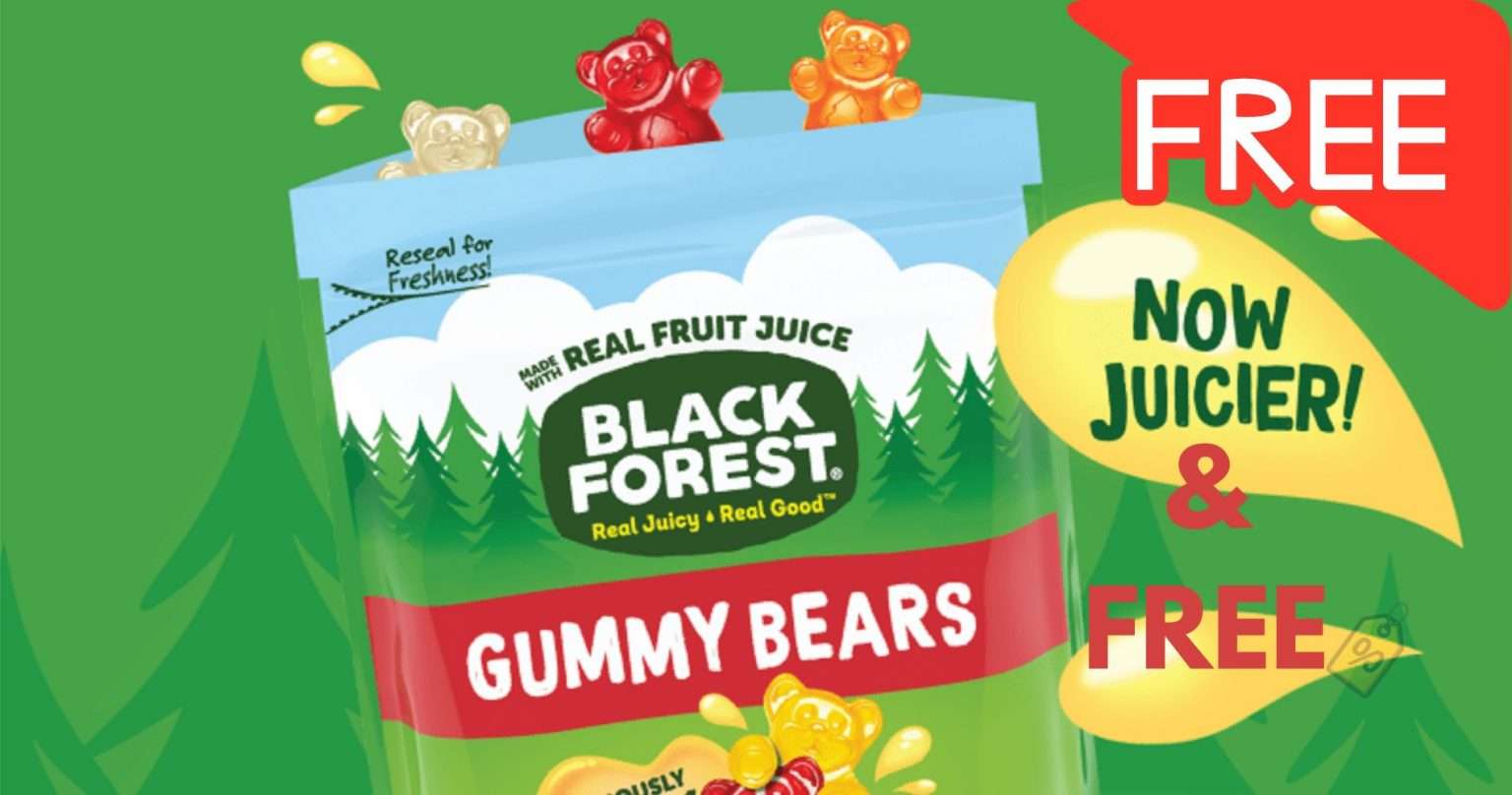 Free Sample Of Black Forest Gummy Bears!