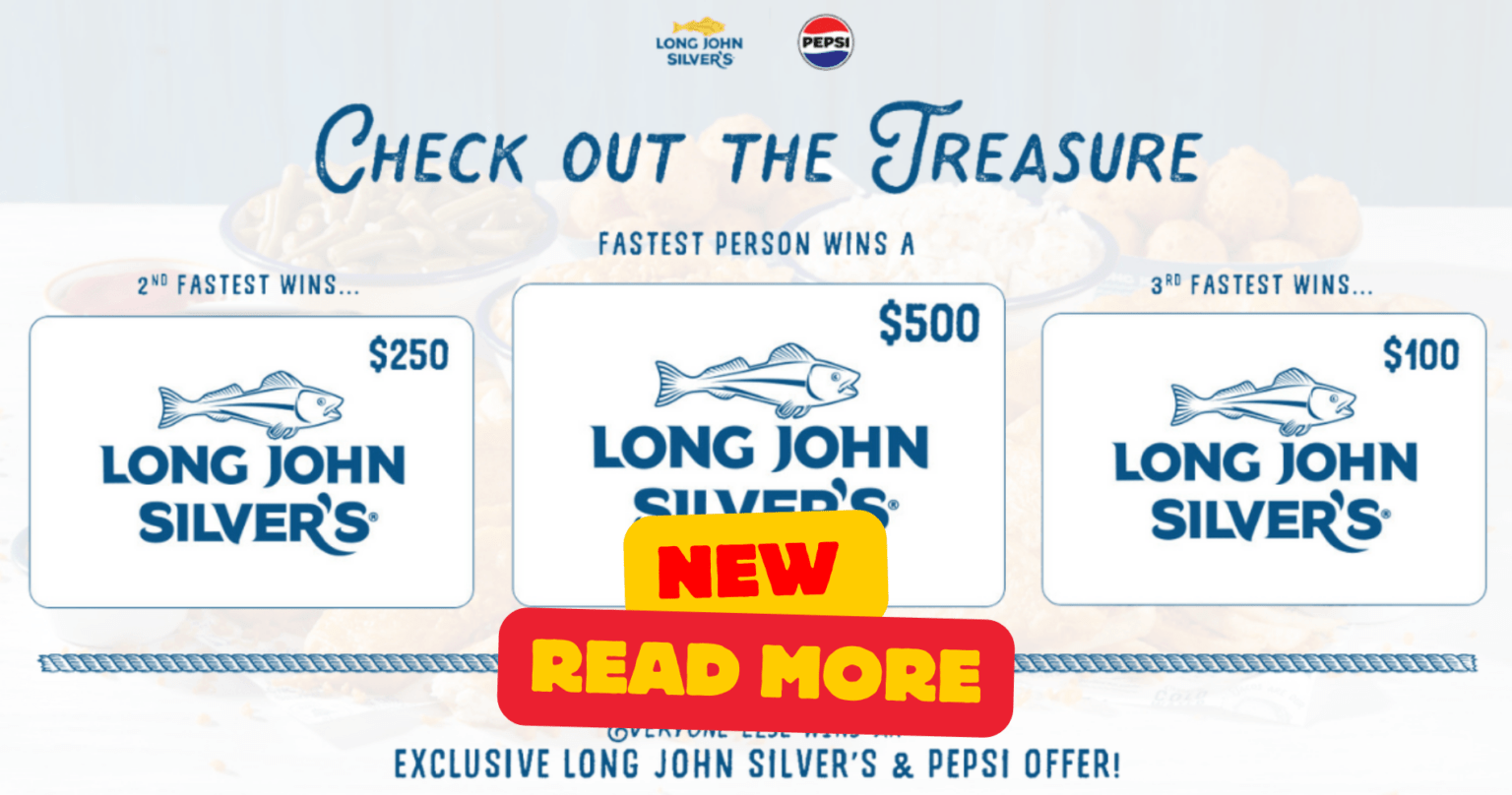 Win $850 In Long John Silver'S Gift Cards!