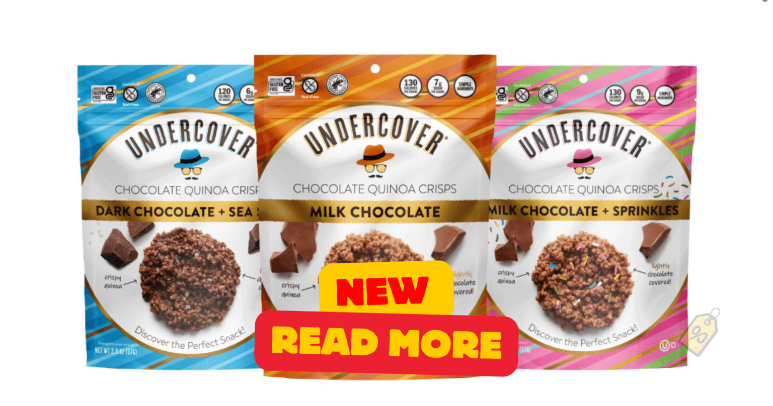 Free Bags Of Undercover Snacks Chocolate Quinoa Crisps After Rebate