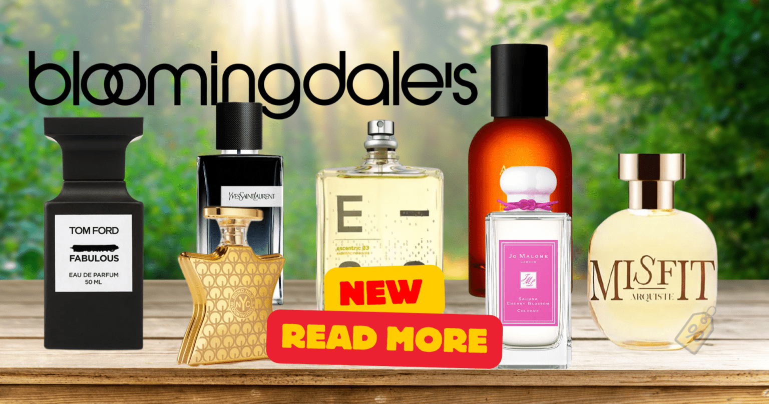 Multiple Free Fragrance Samples From Bloomingdale’s