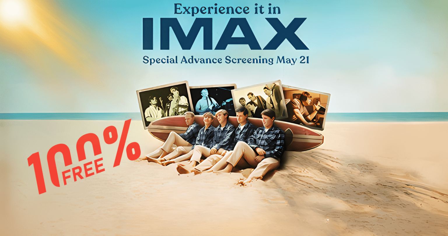 Free The Beach Boys: Imax Live Experience Tickets