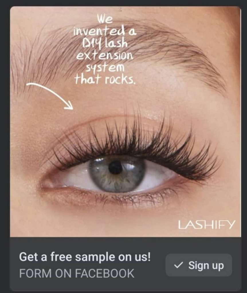 Free Lashify Lashes Sample!