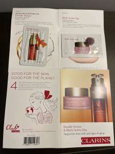 Free Samples Of Clarins Multi-Active Day &Amp; Night Cream!